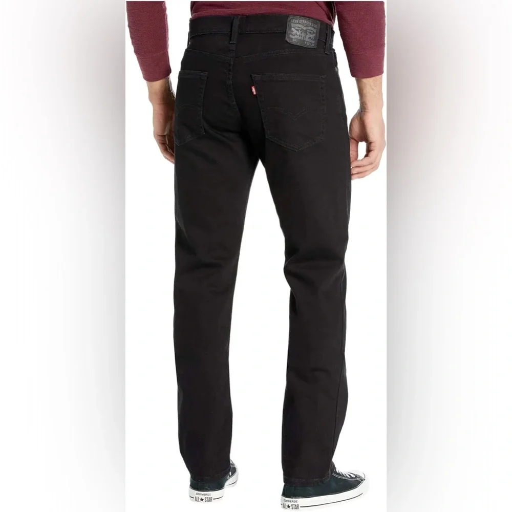 Levi's Men's 541™ Black Athletic Taper Stretch Jeans Size 40 x 32